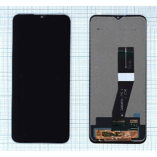 Дисплей для Samsung Galaxy A02S SM-A025F в сборе с тачскрином (TFT) черный