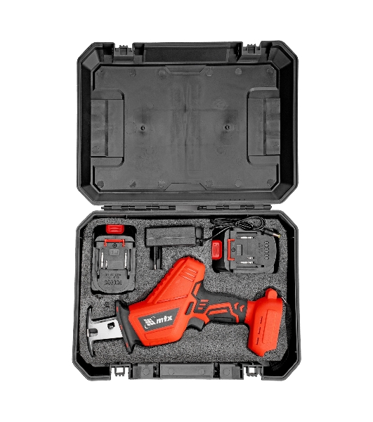 Пила сабельная аккумуляторная MTX RС-80, Li-Ion, 20 В