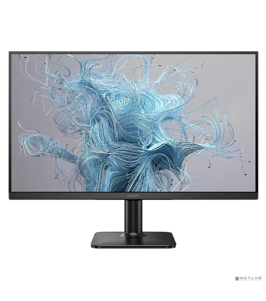 Монитор 23.8' Philips 24E2N2100 IPS 1920x1080, 120 Гц, 1 мс, 16:9, 300 кд/м², HDMI 1.4, VGA, Adaptive-Sync, черный