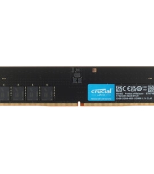 Оперативная память Crucial Premier, DDR5, 32GB (1x32GB), 4800 MHz, CL40, SO-DIMM