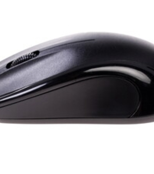 Мышь проводная Oklick 185M черный, 1200 dpi, USB, кнопки - 3