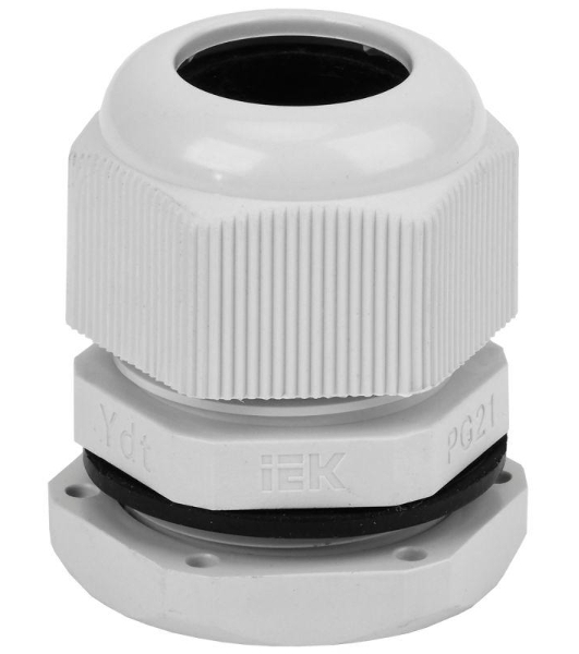 Сальник IEK YSA20-18-21-54-K41 PG 21 диаметр проводника 15-18мм IP54 IEK