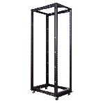 Стойка двухрамная Lanmaster TWT-RACK2-42U-ADJ 42U 480ммX560мм 1000кг черный, фото 1