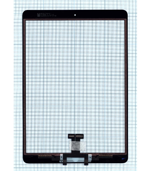 Сенсорное стекло (тачскрин) для Apple iPad Air 10.5 2019 (A2153, A2123, A2154, A2152) черное OEM