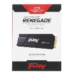 Накопитель SSD Kingston Fury Renegade, 2Tb, PCIe 4.0 x4, M.2 2280, NVMe, R/W 7300/7000, фото9