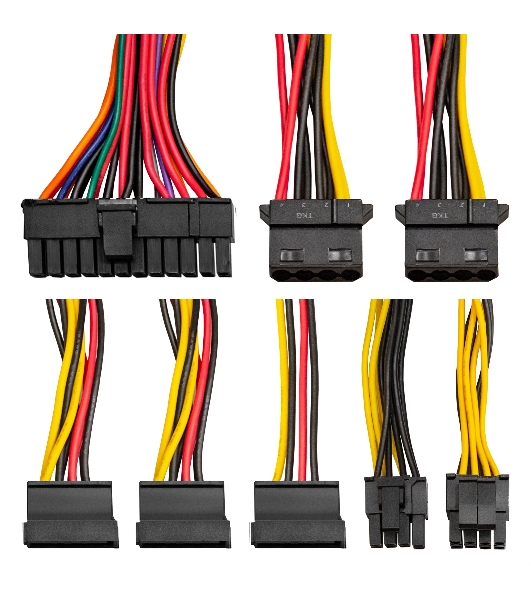 Компьютерный корпус Miditower ExeGate AA-443-UNS500 (ATX, БП UNS500 с вент. 12см, 2хUSB+HD Audio, черный)