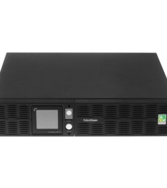 Источник бесперебойного питания CyberPower PR1000ELCDRT2UA / 1000ВА / 900Вт / USB/RS-232/Dry/EPO/SNMPslot/RJ11/45 (8x 320 IEC С13)