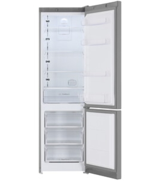 Холодильник Indesit ITS 4200 G серебристый двухкамерный 247/78л морозилка снизу, No Frost