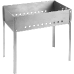 Мангал GRINDA 'BARBECUE', нержавеющая сталь, толщина 1,5мм, 500х300х500мм 427784, фото 1