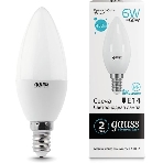 Лампа cветодиодная Gauss LED Elementary Candle 6W E14 4100K LD 33126, фото3