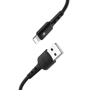 Кабель HOCO USB X25 Soarer для Lightning, 2А, 1 м, черный
