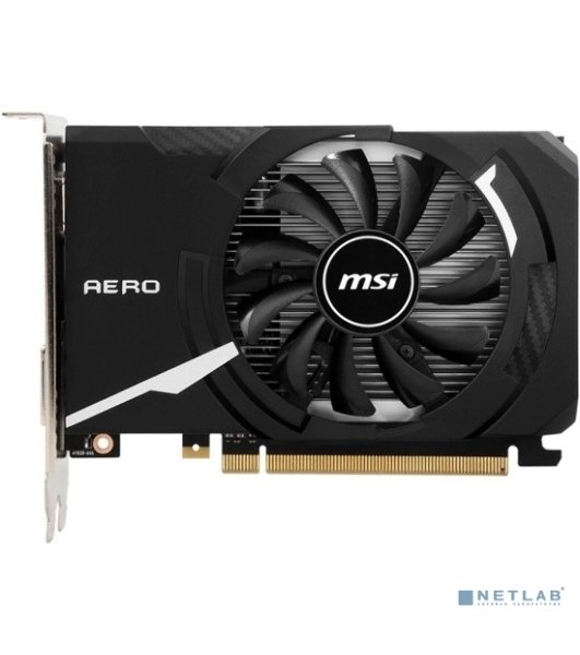 Видеокарта MSI GT 1030 AERO ITX 4GD4 OC Nvidia GT 1030 4Gb, DDR4, PCI-E 3.0, HDMIx1 DVIx1 HDCP