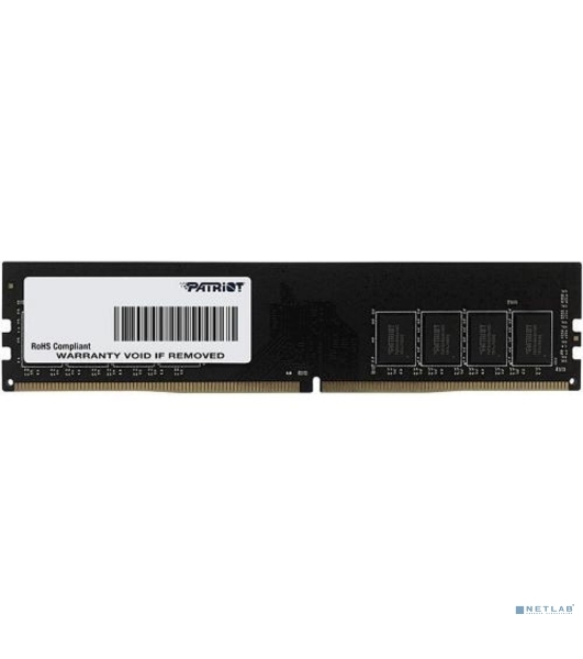Оперативная память Patriot Signature, DDR4, 16GB (1x16 GB), 2666 MHz, CL19, DIMM