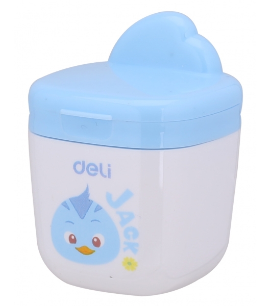 Точилка для карандашей ручная Deli ER01300, 1 отверстие, пластик, ассорти, дисплей