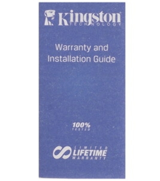 Оперативная память Kingston ValueRAM, DDR5, 8GB (1x8GB), 5600MHz, CL46, DIMM