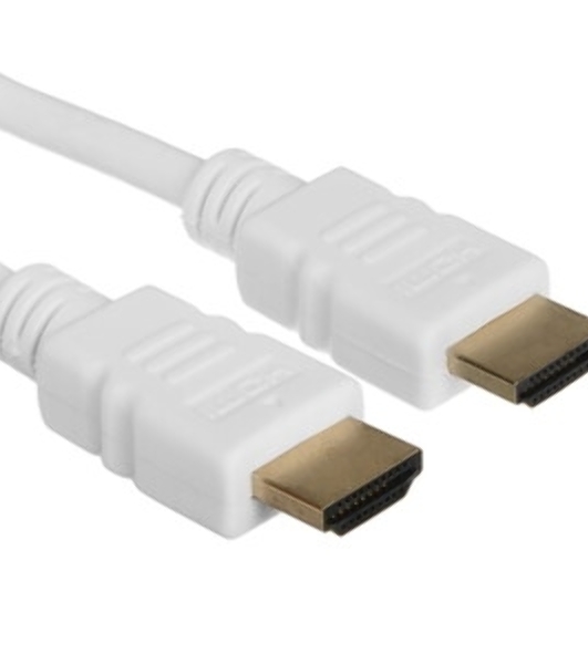 Кабель Cablexpert HDMI CC-HDMI4-W-6, 19M/19M, v2.0, медь, позол.разъемы, экран, 1.8м, белый, пакет