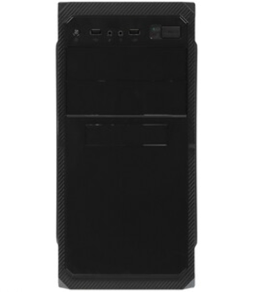 Компьютерный корпус ExeGate EX284023RUS Minitower BA-202 Black, mATX, AA500, 80мм, 2*USB, Audio