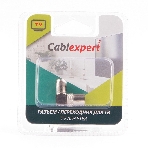 Переходник Cablexpert APL-FTVF-02, F (мама)/TV (мама), 90 градусов, блистер, фото 1
