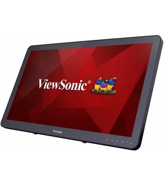 Монитор 23.6' ViewSonic TD2430 VA 1920x1080, сенсорный, 60 Гц, 5 мс, 16:9, 200 кд/м2, 1xHDMI, 1хDP, 1хVGA, USB 3.0, 1x3.5 мм, черный