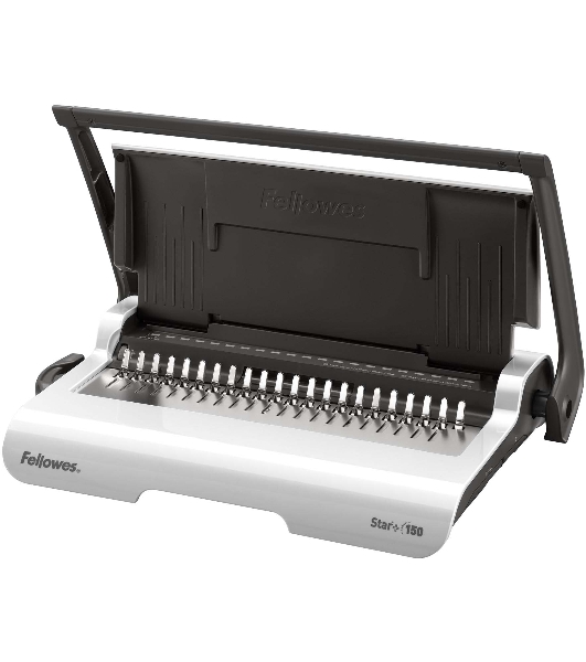 Переплетчик Fellowes Star+ (FS-56275) A4/перф.12л.сшив/макс.150л./пластик.пруж. (6-18мм)