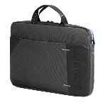Сумка для ноутбука Сумка Continent CC-205Gb,(нейлон, серый, с голубой отстрочкой, 15,6''), фото 1