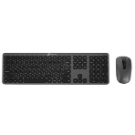 Комплект клавиатура+мышь Oklick 300M беспроводной, USB, 1600 DPI, серый/чёрный, фото32