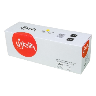 Картридж лазерный Sakura CE322A для HP Color LJ PRO CP1525N/CP1525NW, желтый, 1300 к.