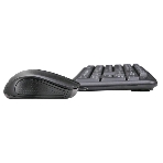 Комплект клавиатура+мышь Oklick 600M проводной, USB, 1200 DPI, чёрный, фото14