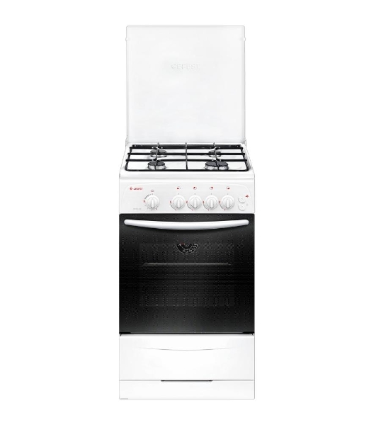 Плита газовая Gefest ПГ 3200-06 К33 белый, конфорок 4 шт, духовка 42 л, 50 см x 85 см x 57 см