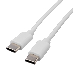 Кабель Rexant Type-C - Type-C 3A/1м/PVC/белый, фото 1