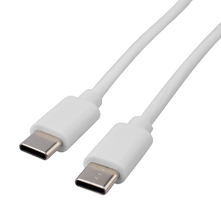 Кабель Rexant Type-C - Type-C 3A/1м/PVC/белый