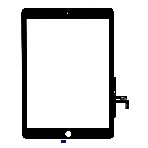 Сенсорное стекло (тачскрин) для iPad 9.7 2017 (A1822, A1823), черное, фото2