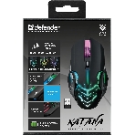 Мышь беспроводная Defender Katana GM-511 черный, 3200 dpi, радиоканал, USB, кнопки - 6, фото8