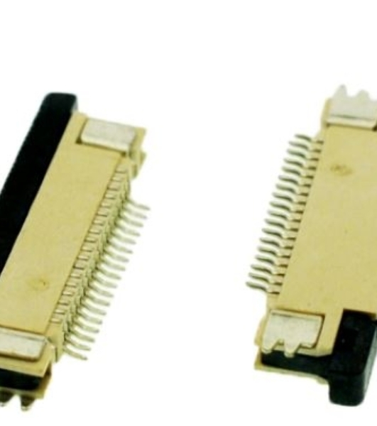 Разъем FPC Half Coverage Bottom Contact 0.5K-BX-28PWB 28 pin высота 2мм шаг 0,5мм