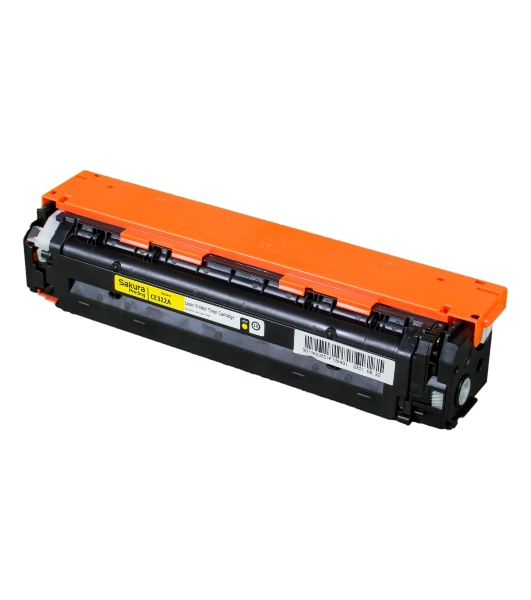 Картридж лазерный Sakura CE322A для HP Color LJ PRO CP1525N/CP1525NW, желтый, 1300 к.
