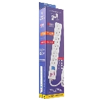 Сетевой фильтр Power Cube 1,9 м 6 розеток (белый) 16B/3,5 кВт, фото15