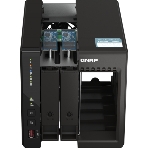 SMB QNAP TS-253E-8G NAS, 2-tray w/o HDD. 2xHDMI-port. 4-core Celeron J6412 2-2.6 GHz, 8Gb DDR, 2x2.5Gb LAN, 2 x M.2 2280 PCIe Gen 3 x2, 2x USB 3.2 Gen 2 (10Gbps) Port, 2x USB 2.0 port, фото5