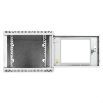 Шкаф телекоммуникационный 10' настенный 6U ExeGate EC-WM-6U.280.G.GREY (10', 6U, 350x280x287мм (ШхГхВ), передняя дверь закаленное стекло, пыле- и влагозащита IP23, светло-серый RAL 7035), фото9
