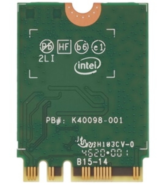 Плата сетевого контроллера Intel Wi-Fi 6 AX200, 2230, 2x2 AX+BT, No vPro, 985927