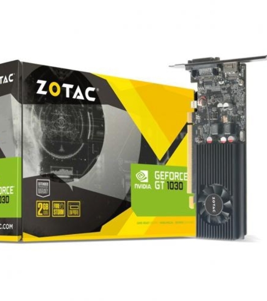Видеокарта Zotac GT 1030 2Gb GDDR5,64bit, HDCP, HDMI/DVD-D, ZT-P10300A-10L, RTL