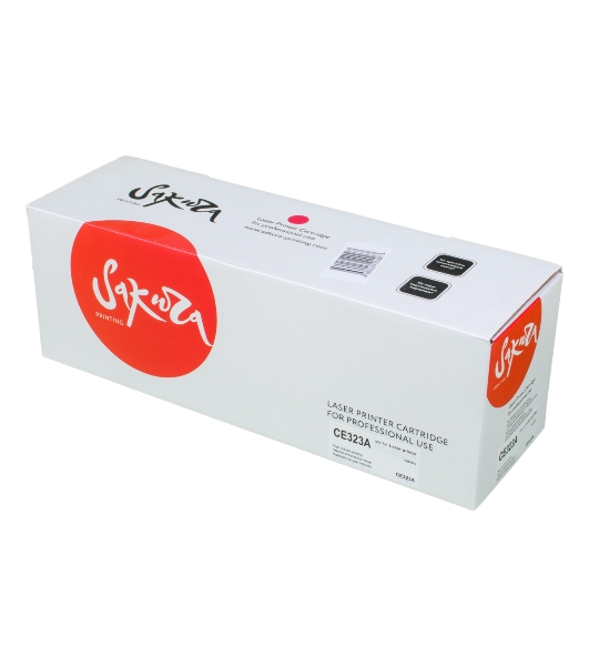 Картридж лазерный Sakura CE323A для HP Color LJ PRO CP1525N/CP1525NW, пурпурный, 1300 к.