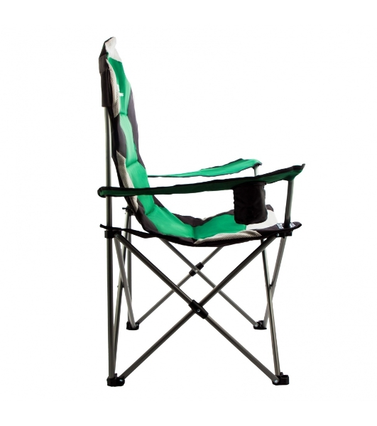 Кресло складное Palisad Camping с подлокотниками и подстаканником 60x60x110/92 см