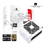 Блок питания Thermalright, 850W 80+ Gold (SFX, 3.1, PCIe 5.1, Full modular, 1x24(20+4)pin, 1xCPU 8(4+4)pin, 2xPCIe*2 8(6+2)pin, 1x12VHPWR PCIe 5.1 12+4pin 600мм, 3xSATA3, 3xMOLEX4pin, Active, 92x92mm, 100x125x64mm, APFC, OPP, OVP, OTP, OCP, SCP, UVP, white), фото9
