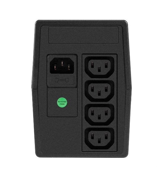 Источник бесперебойного питания ExeGate Power NB-450.LED.AVR.4C13 (450VA/270W, LED, AVR, 4*C13, батарея 12V 4.5Ah, Black)