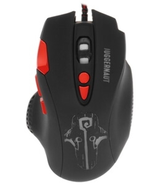 Мышь проводная Qumo PRO Series Juggernaut M84 черный, 6400 dpi, USB, кнопки - 8