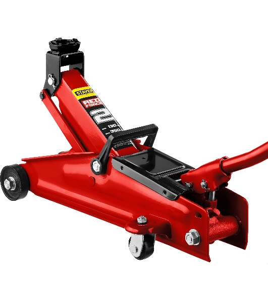 Домкрат STAYER 43153-2 гидравлический подкатной red force 2т 130-350мм