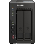 SMB QNAP TS-253E-8G NAS, 2-tray w/o HDD. 2xHDMI-port. 4-core Celeron J6412 2-2.6 GHz, 8Gb DDR, 2x2.5Gb LAN, 2 x M.2 2280 PCIe Gen 3 x2, 2x USB 3.2 Gen 2 (10Gbps) Port, 2x USB 2.0 port, фото3