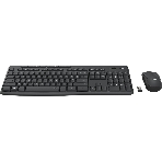 Комплект клавиатура+мышь Logitech MK295 беспроводной, USB, чёрный, фото30