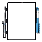 Сенсорное стекло (тачскрин) для Apple iPad Pro 12.9 2018 (A2014 A1895 A1876) черное, фото2