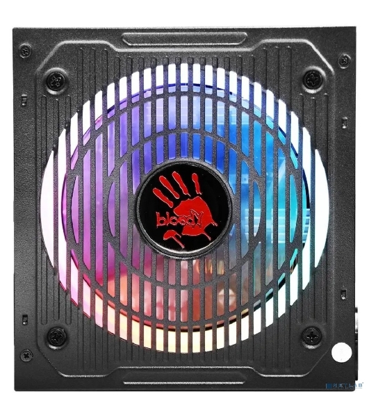 Блок питания Bloody BD-PS700W, 700Вт, 80 PLUS белый, 120мм, черный
